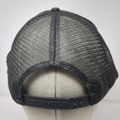 Otto Trucker Hat Gray One Size The Linecutters Mesh Snapback Foam Front Punk