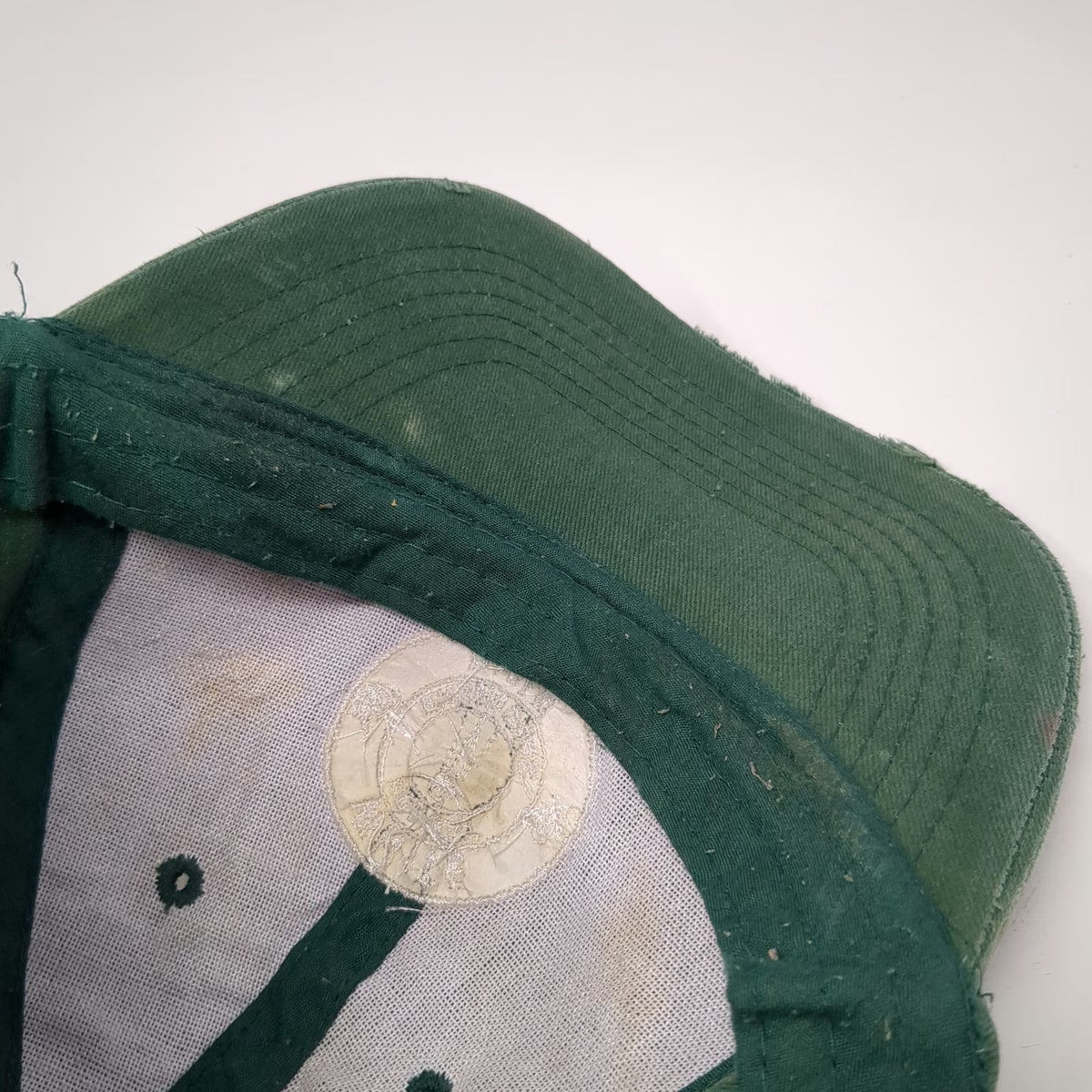 BIG Baseball Cap Green OSFM White Pine Forest Engineers Adjustable Cotton Hat
