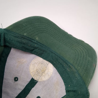 BIG Baseball Cap Green OSFM White Pine Forest Engineers Adjustable Cotton Hat