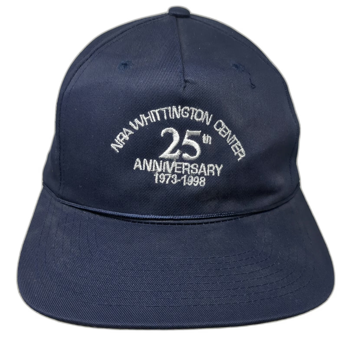 NRA Whittington Center 25th Anniversary 5 Panel Blue One Size Rope Snapback Hat