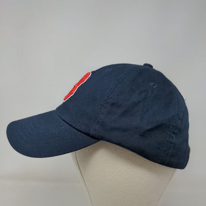 Unbranded Men's Slideback Hat Blue Embroidered Boston Red Sox FW Webb Logo