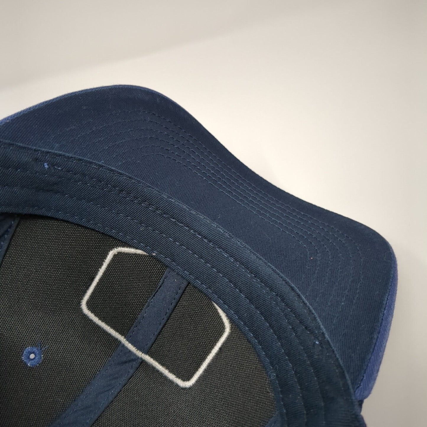 Threadgrit Snapback Mesh Back Trucker Hat Blue One Size Adjustable