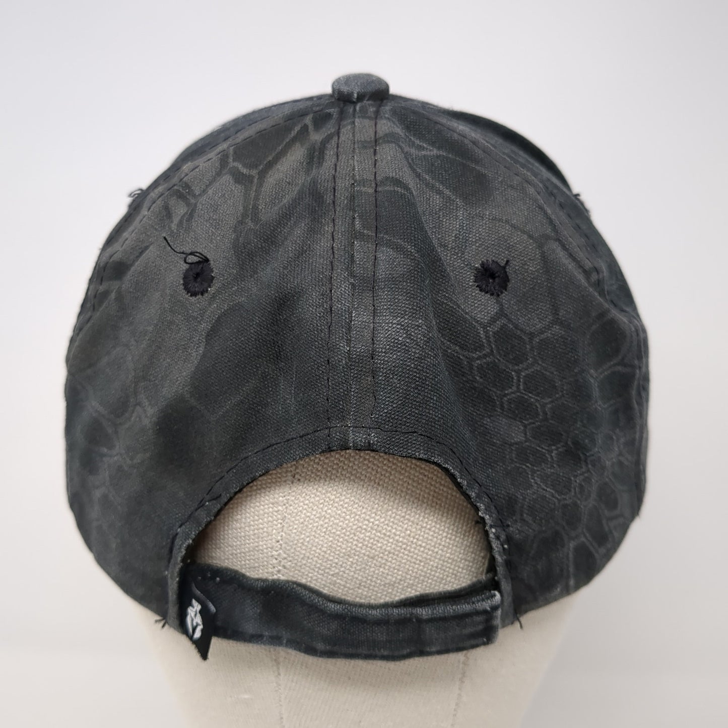 Shore-Line Pest Control Inc. Strapback Hat Multi Camo One Size Adjustable