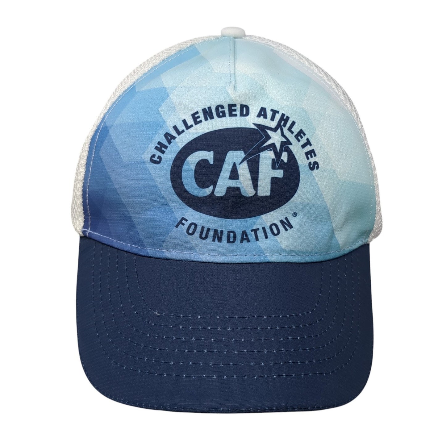 CAF Challenged Athletes Foundation Snapback Trucker Hat Blue One Size