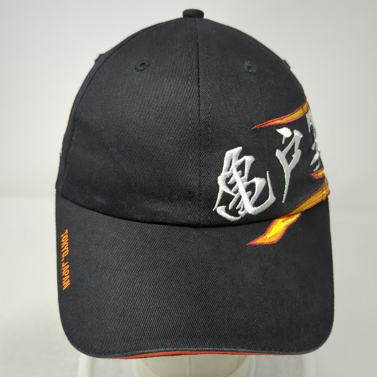 Harley-Davidson Baseball Cap Black One Size Tokyo Japan Kameido Flames Hat