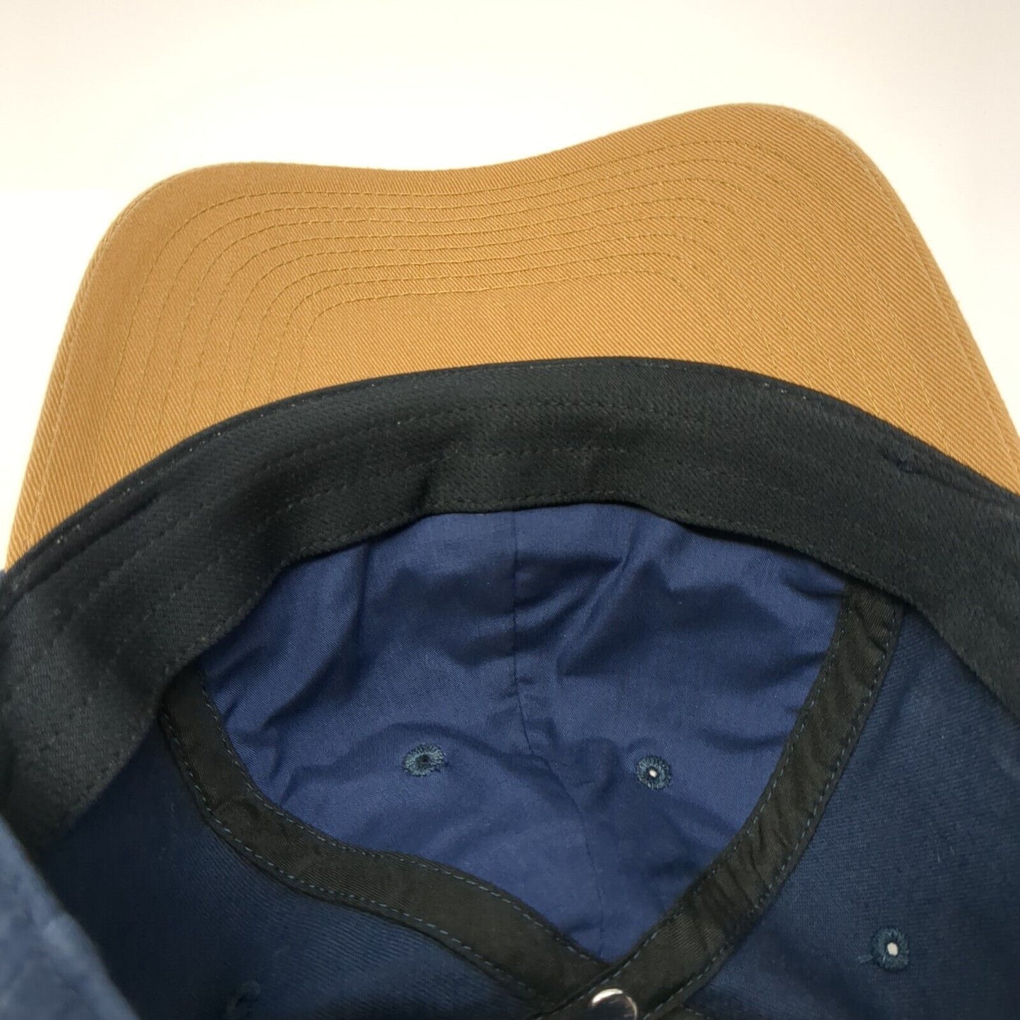 Mountain Leather Patch Strapback Hat Multi One Size Columbia 6 Panel