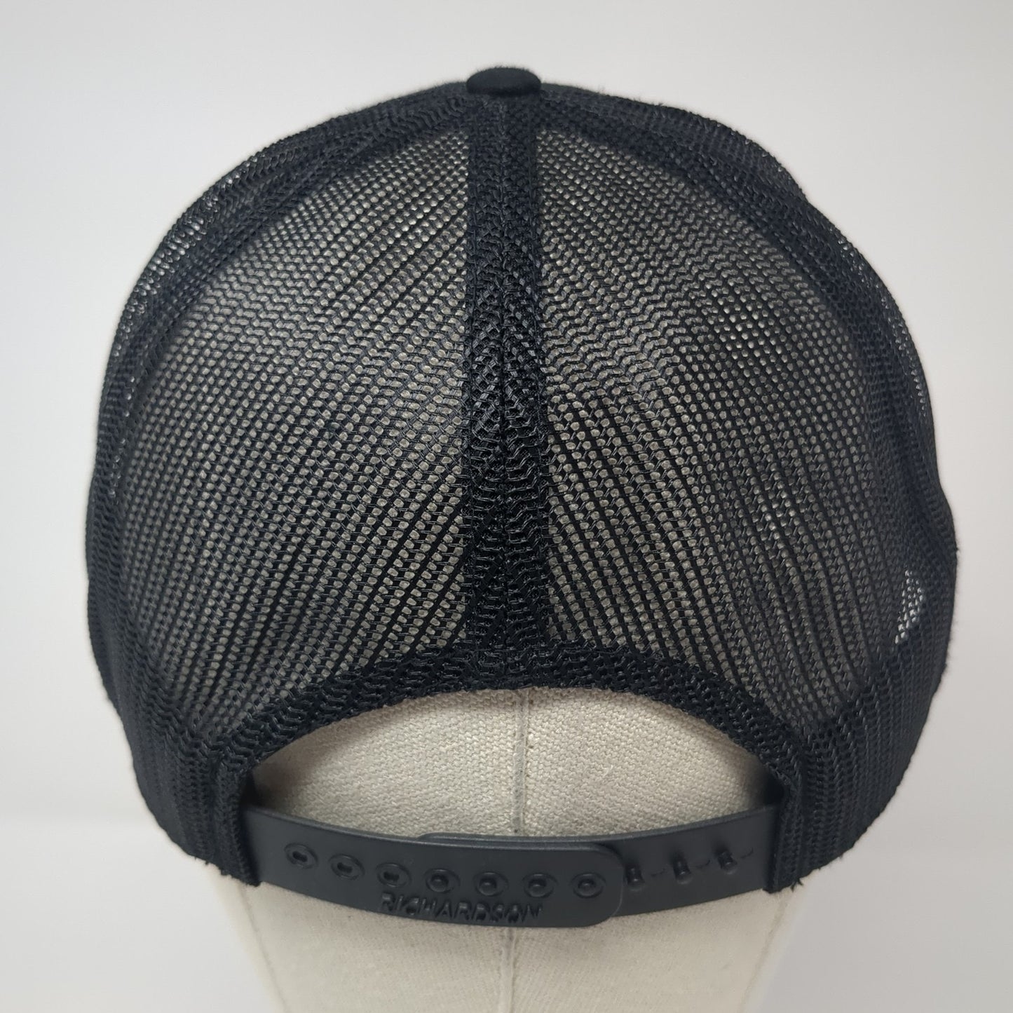 Idaho Prep Co. Patch Snapback Mesh Back Trucker Hat Black One Size