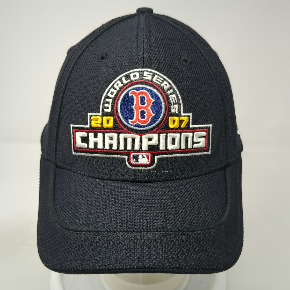 New Era MLB Boston Red Sox Baseball Cap Black One Size 2007 World Series Hat