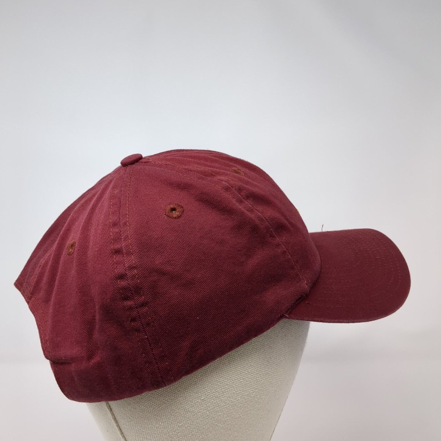 Nike Slideback Hat Red One Size Adjustable Embroidered Swoosh 6 Panel