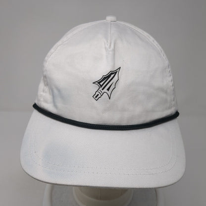Truist Snapback Hat White One Size Adjustable 6 Panel Rope Port Authority