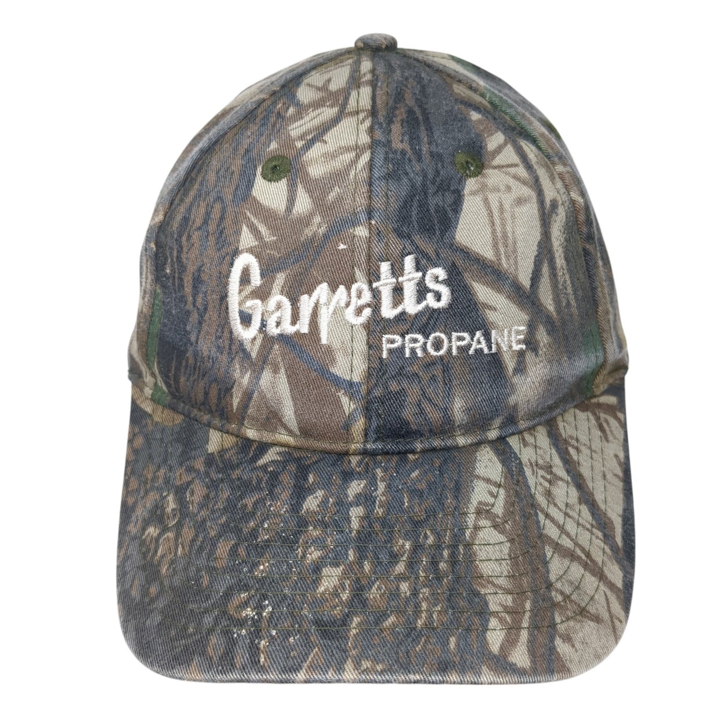 Garretts Propane Strapback Hat Multicolor One Size Camo Hunting Outdoor