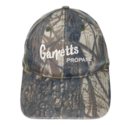 Garretts Propane Strapback Hat Multicolor One Size Camo Hunting Outdoor