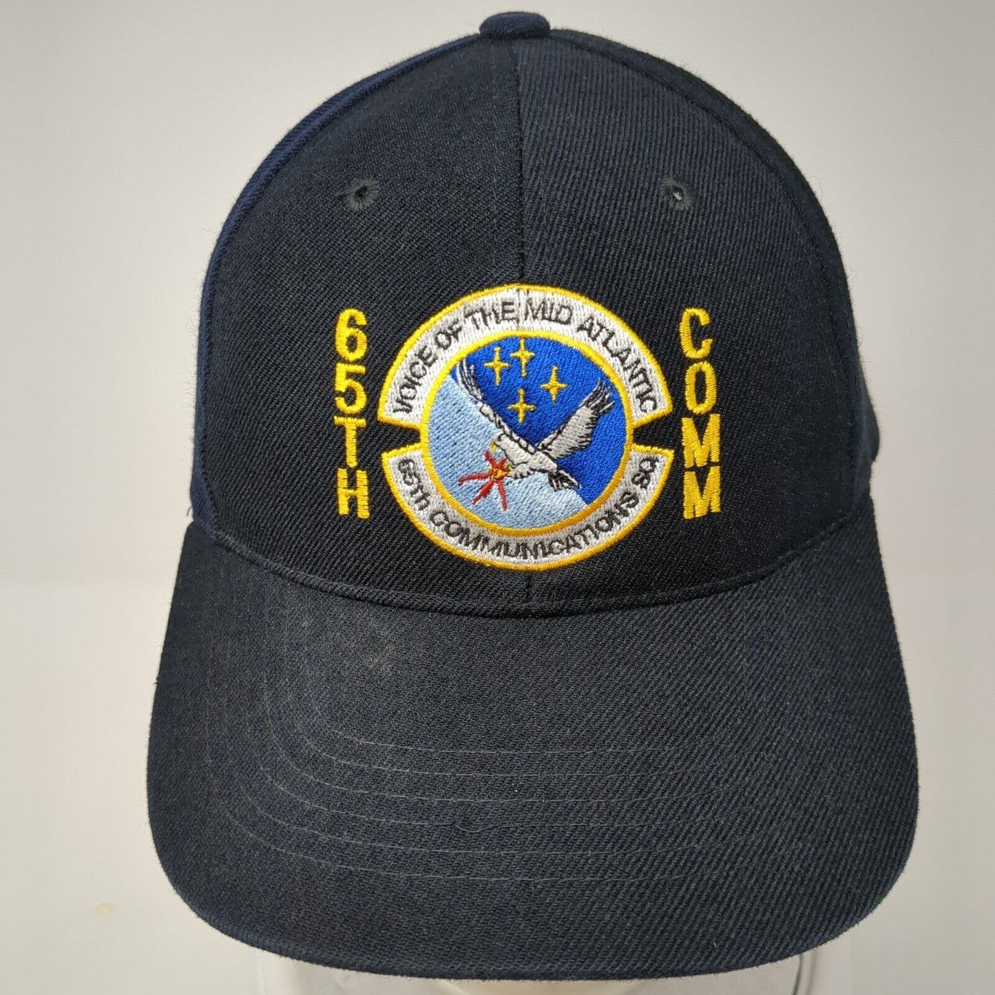 65th Comm Voice of The Mid Atlantic Strapback Hat Multi OS Adjustable Sportsman