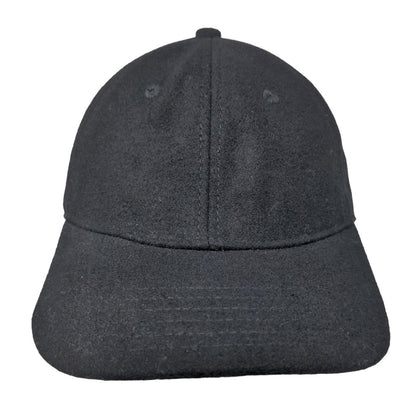 Gadiemkensd Slideback Hat Black Large Adjustable 6 Panel Wool Solid Blank