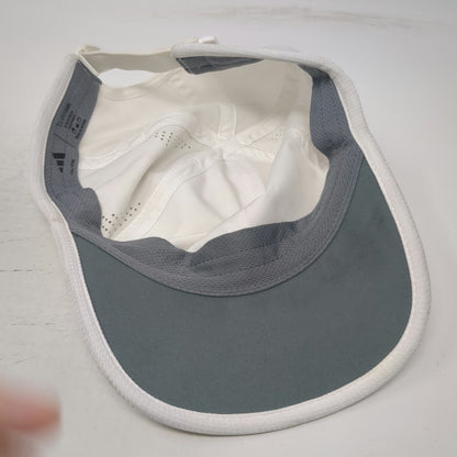 Adidas Baseball Cap White OSFM ClimaCool Perforated Slideback Performance Hat
