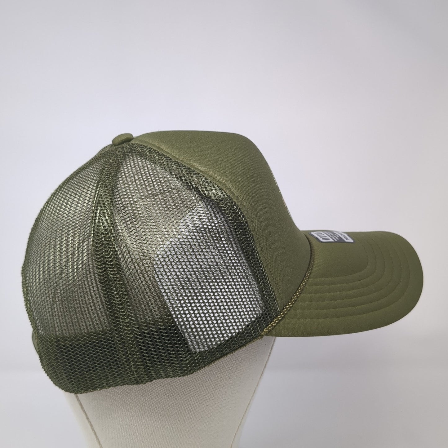 Del Maguey Not Just Mezcal Single Village Trucker Hat Green OS Mesh Back Otto