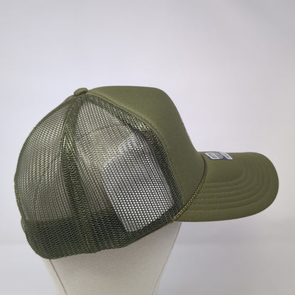 Del Maguey Not Just Mezcal Single Village Trucker Hat Green OS Mesh Back Otto