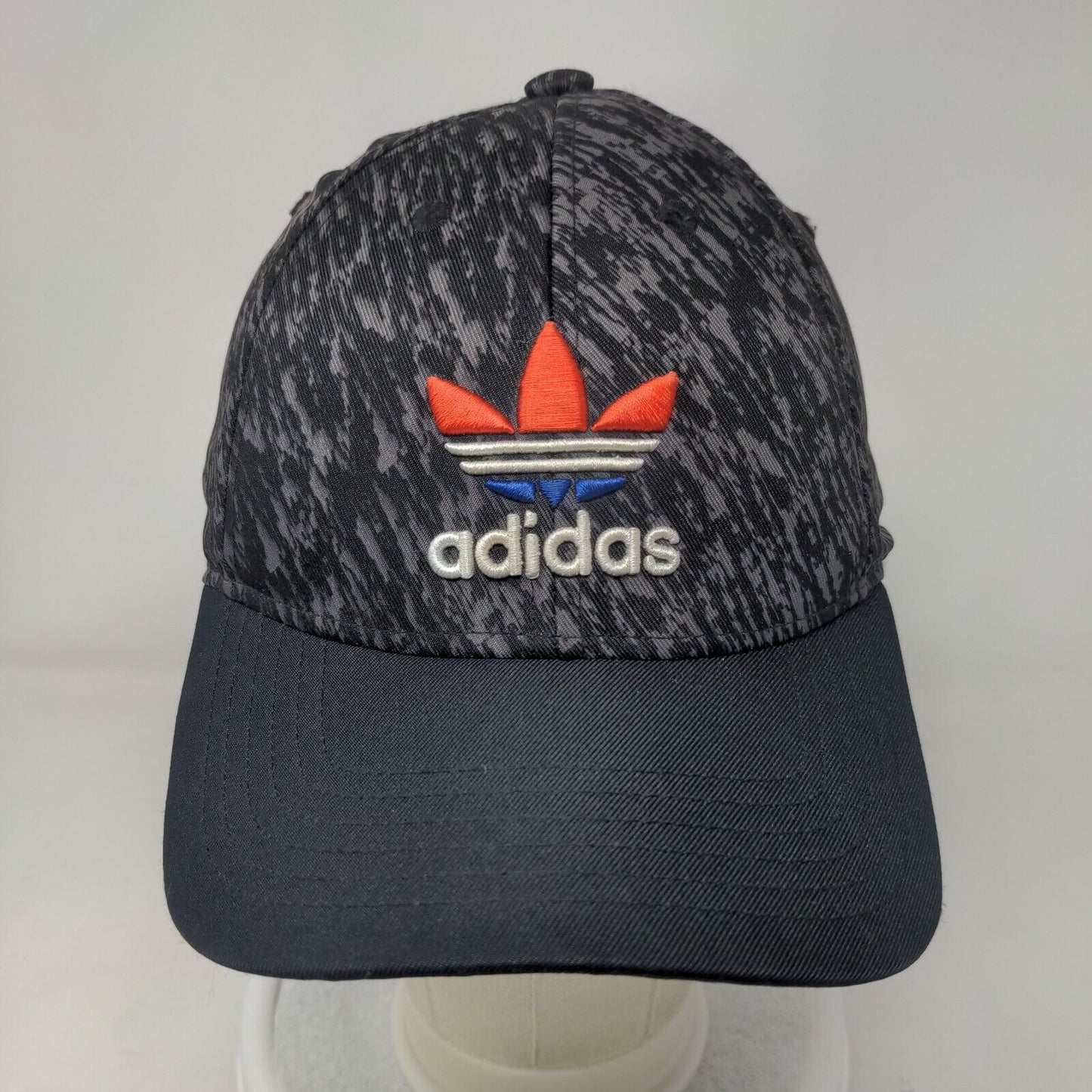 Adidas Trefoil Snapback Hat Multi OSFA Embroidered Adjustable 6 Panel