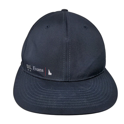 D.L. Evans Fitted Hat Blue S/M PTS 30 Performance Team Series Richardson