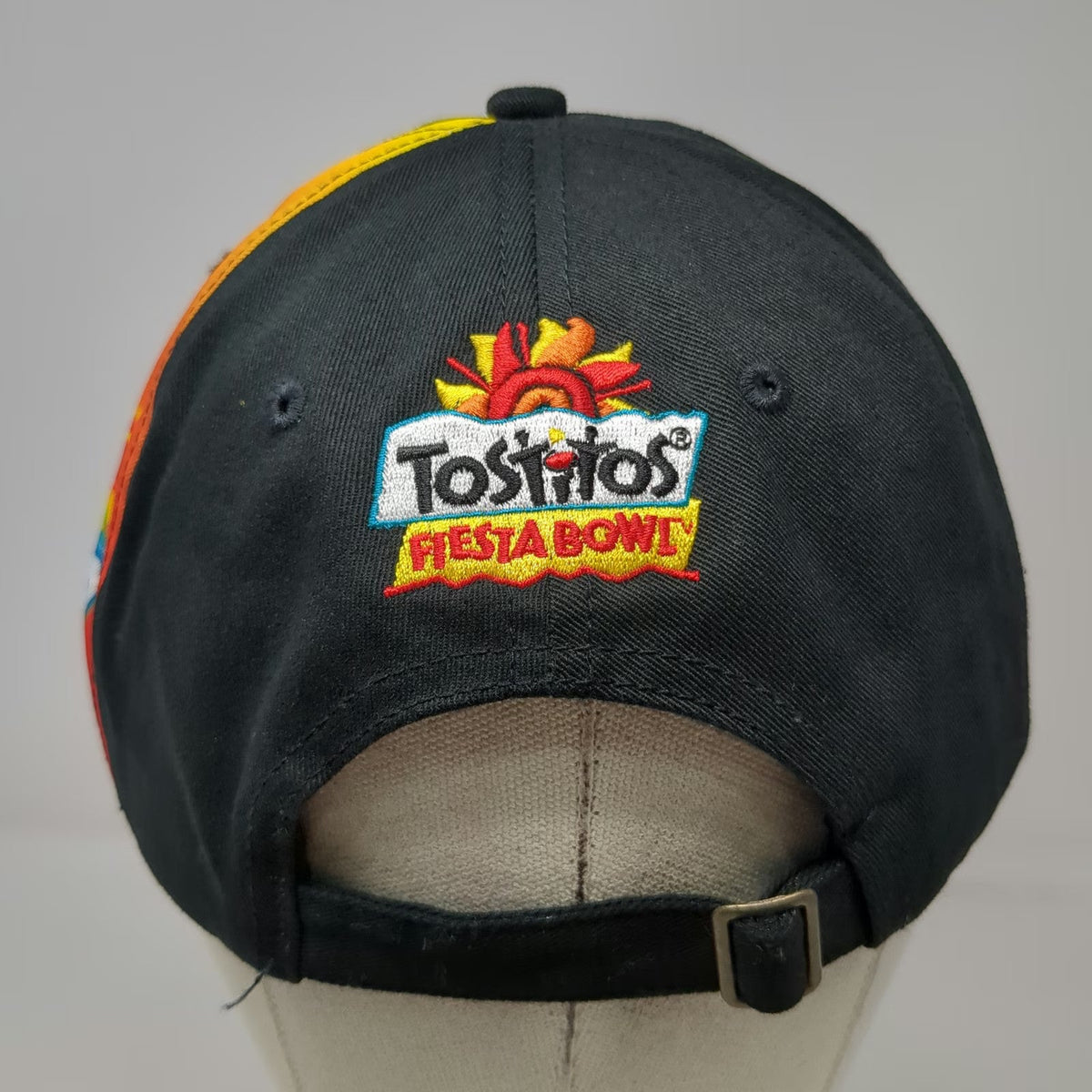 Boise State Broncos NCAA Hat Black One Size Tostitos Fiesta Bowl Logo Slideback