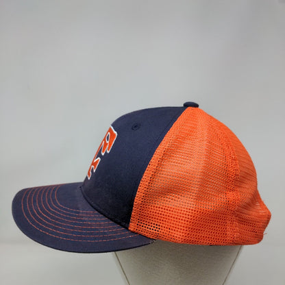 Clemson Tigers Snapback Mesh Back Trucker Hat Blue Orange OS Embroidered NCAA