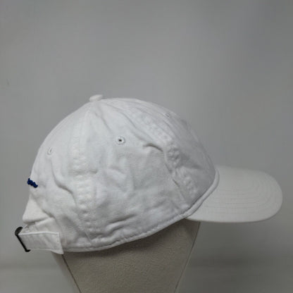 Champion Slideback Hat White OSFA Embroidered C Logo Adjustable