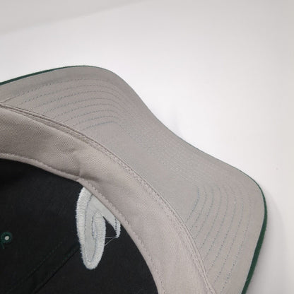 Letter C Snapback Hat Green One Size Small Solid Adjustable Richardson