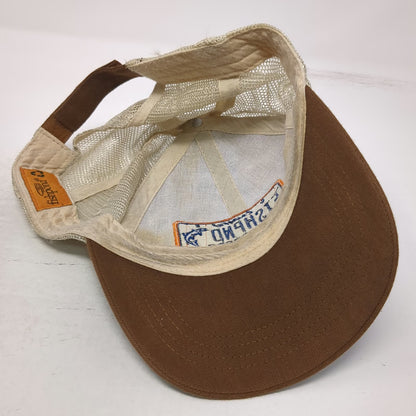 Fishpond Baseball Cap Brown One Size Hat Colorado License Plate Mesh Strapback