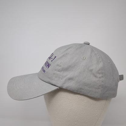 Alpha-1 Foundation Research For A Cure Baseball Cap Gray OS Adjustable Bullet