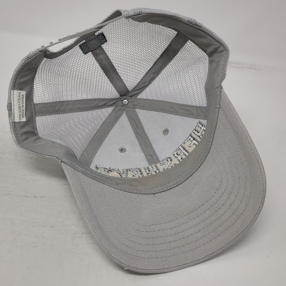 Hershey's Chocolate World Las Vegas Gray One Size Trucker Hat Snapback Mesh