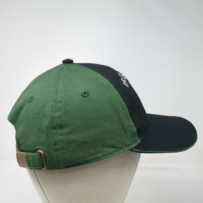 Lansdowne Baseball Cap Black Green 59cm Ireland Shamrock Adjustable Hat