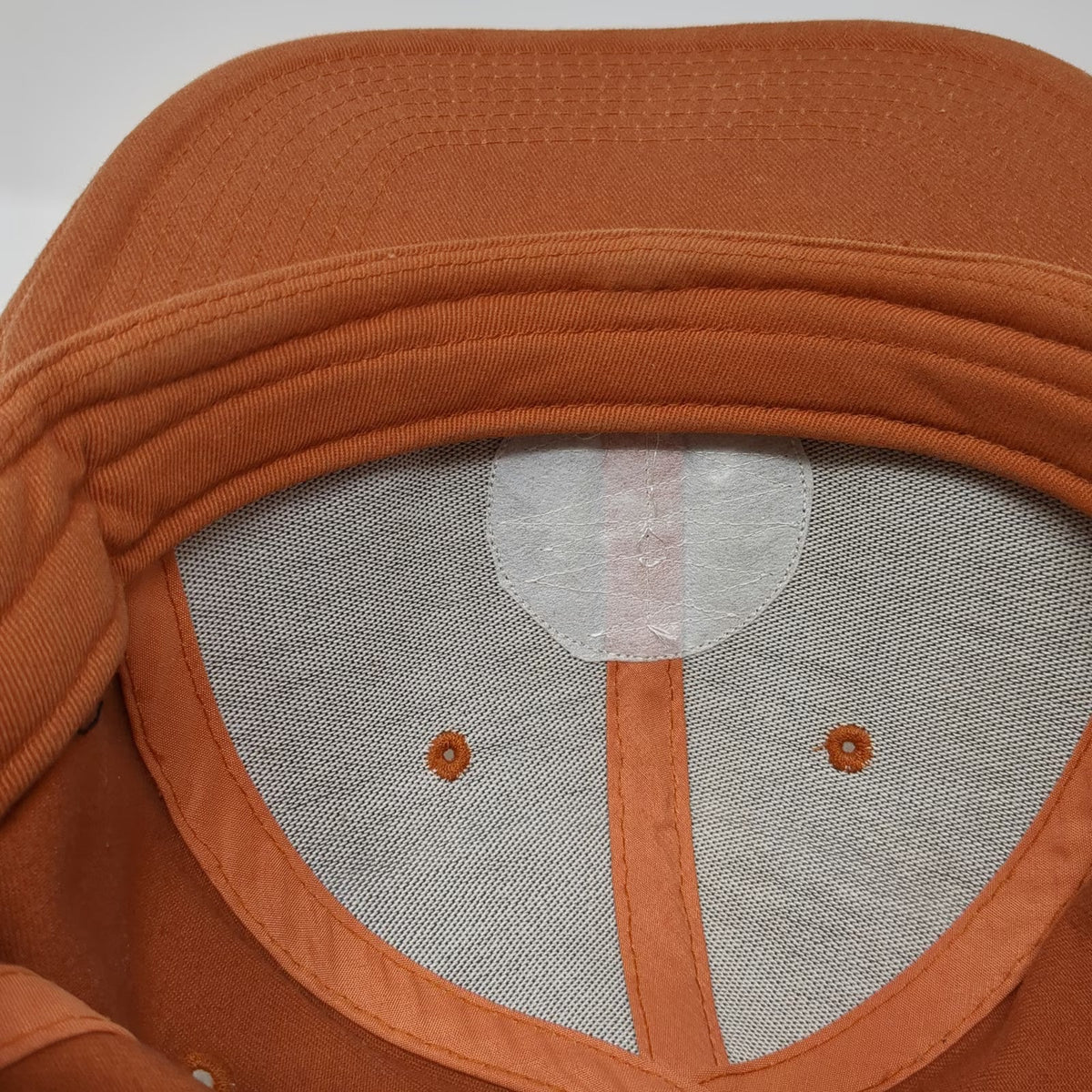Matuse Snapback Brown Hat One Size Patch Logo Circle Geometric 6 Panel Cap