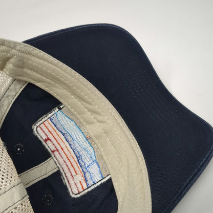 Legacy Santa Cruz Trucker Hat Blue OSFM Mesh Snapback Sunset Patch California