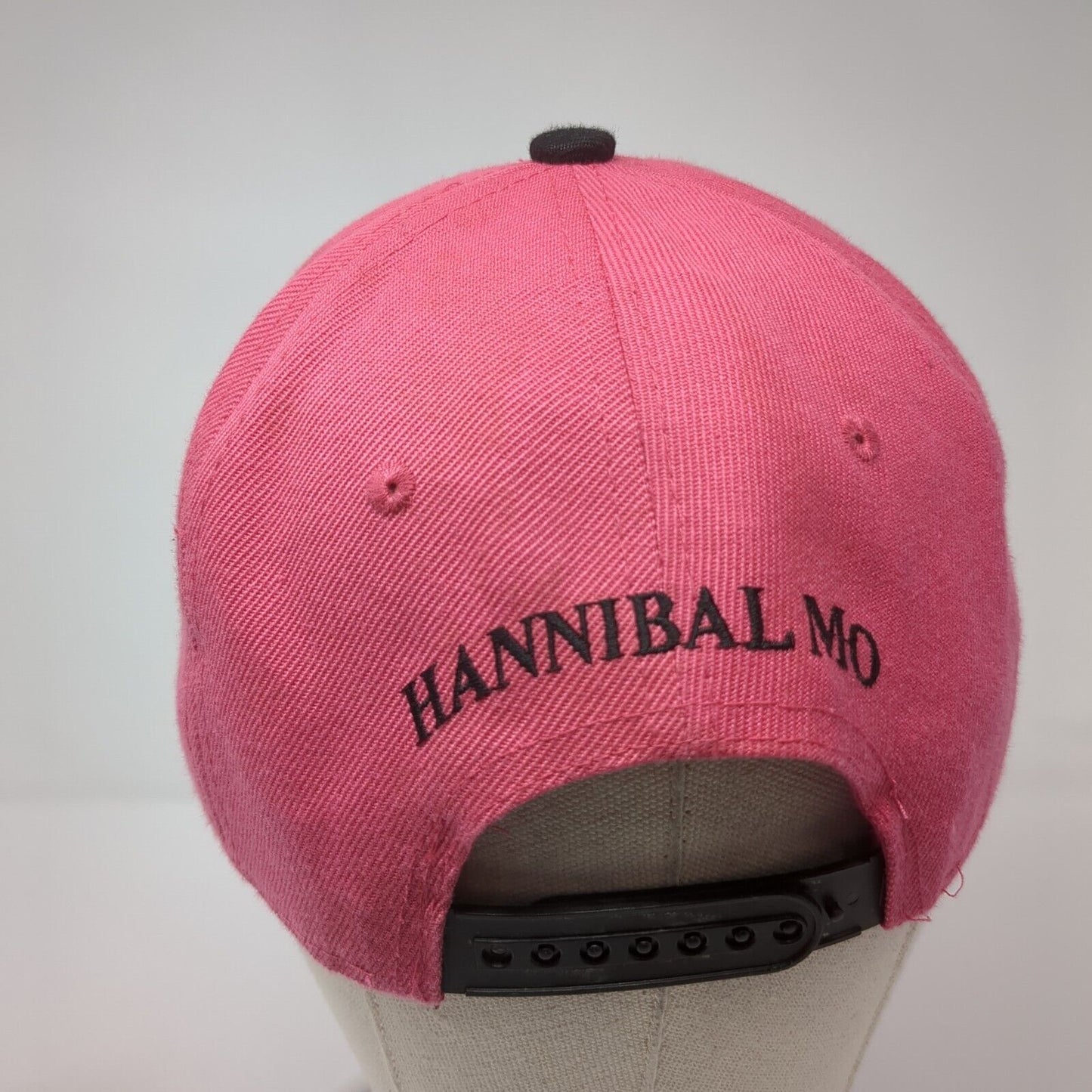 Tom Boland Ford Hannibal MO Snapback Hat Pink One Size Colorblock