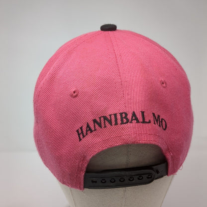 Tom Boland Ford Hannibal MO Snapback Hat Pink One Size Colorblock