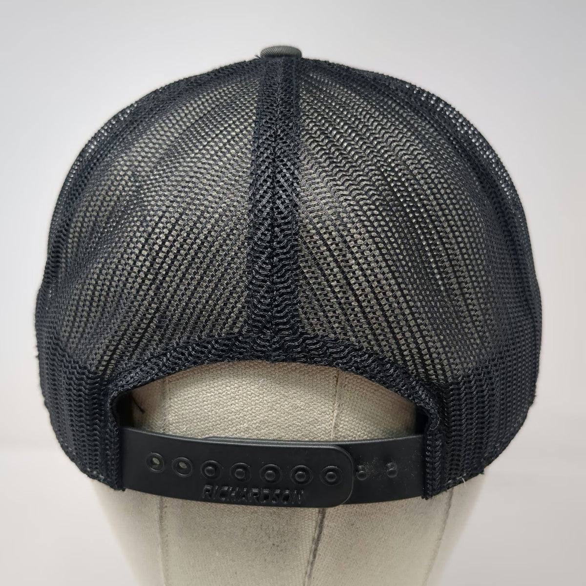 Richardson Trucker Hat Gray One Size Mesh Snapback Flat Brim Arborwear Logo