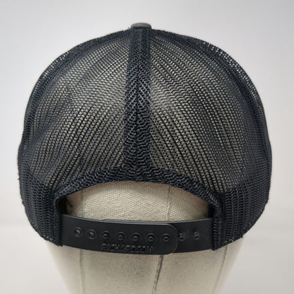 Richardson Trucker Hat Gray One Size Mesh Snapback Flat Brim Arborwear Logo