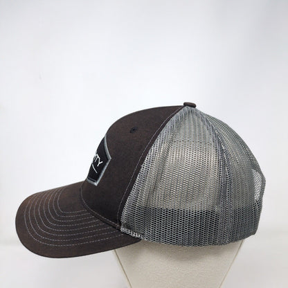 80Eighty Snapback Mesh Back Trucker Hat Black One Size Richardson