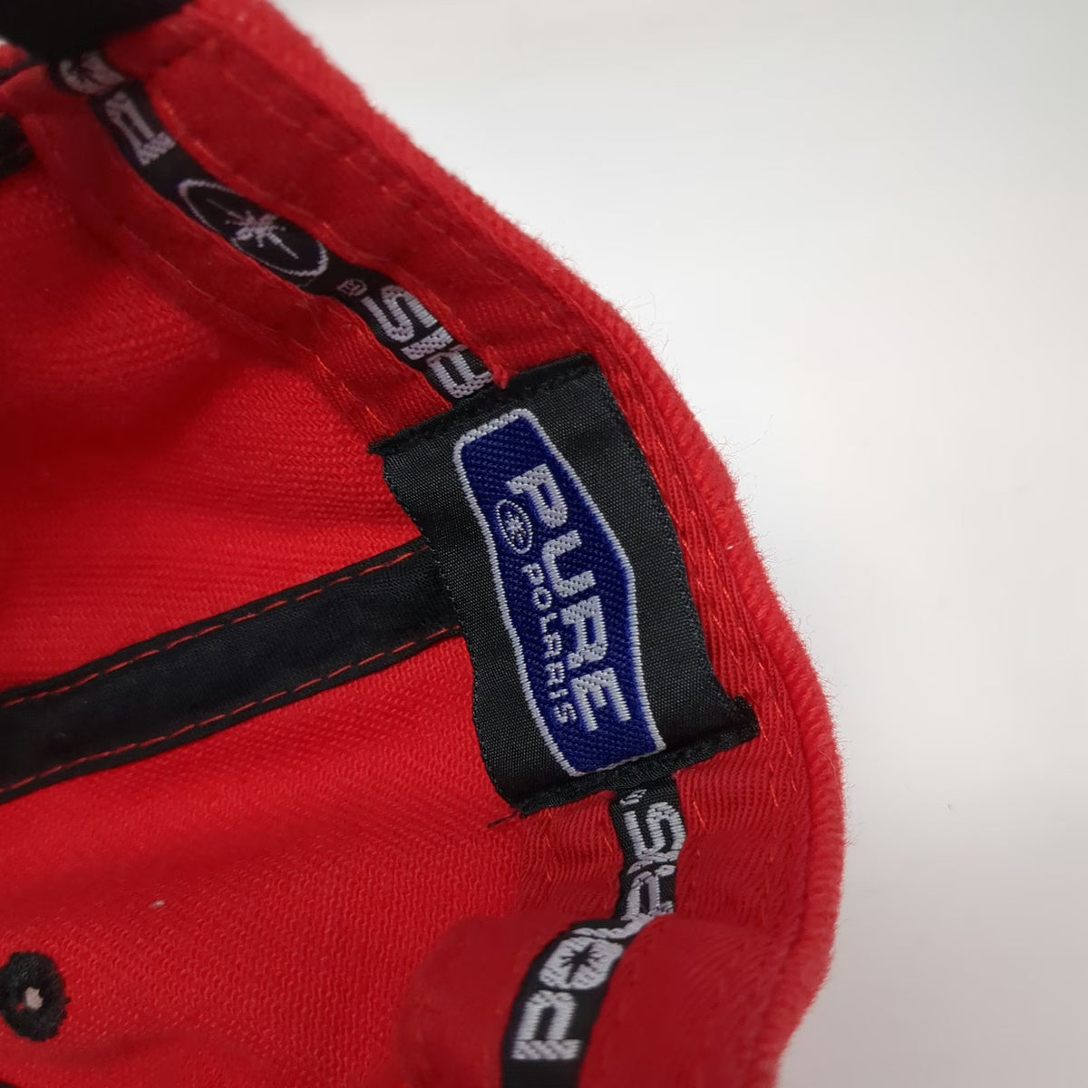 Polaris Baseball Cap Red RMK 50th Anniversary Strapback One Size Snowmobile Hat