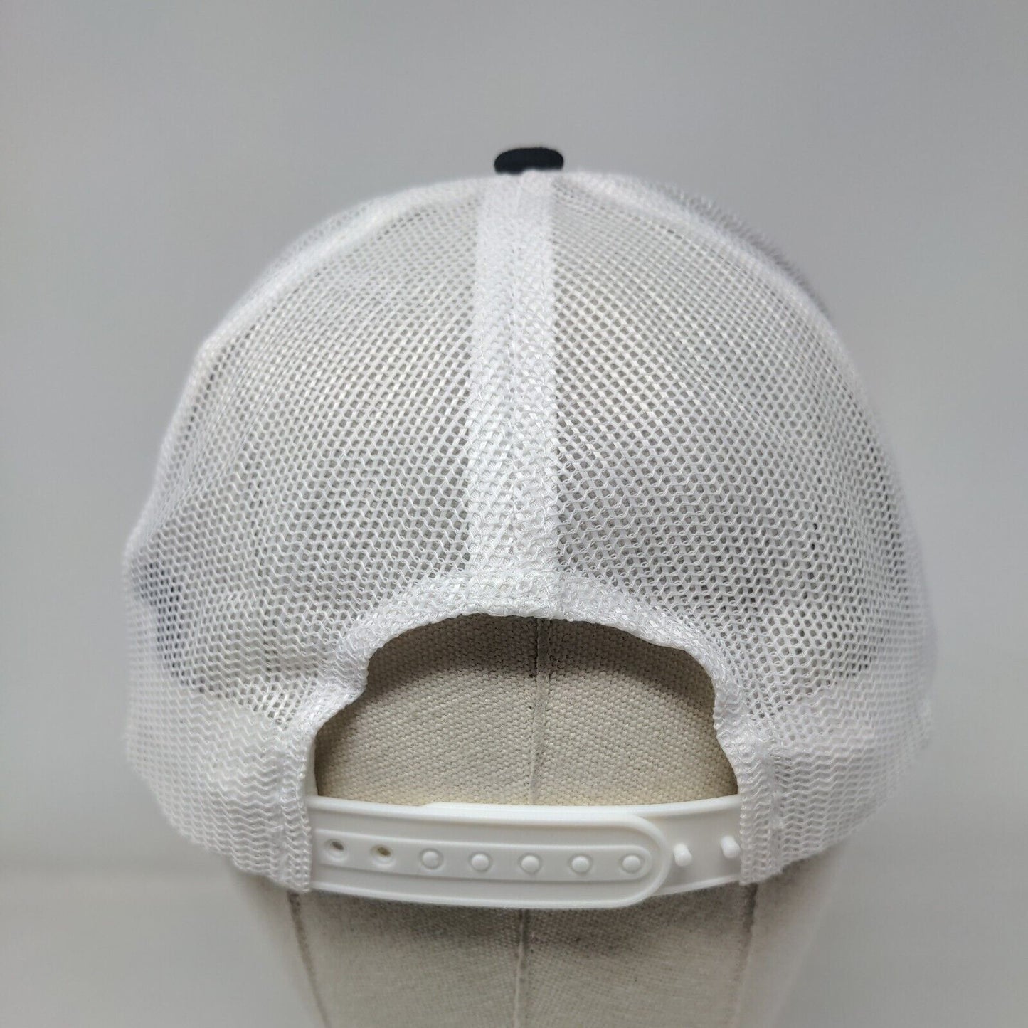 Remedy Snapback Mesh Back Trucker Hat Black One Size Port Authority
