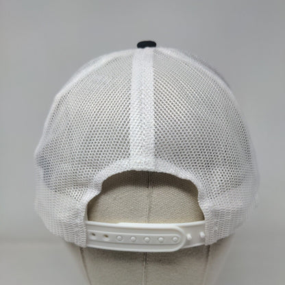 Remedy Snapback Mesh Back Trucker Hat Black One Size Port Authority