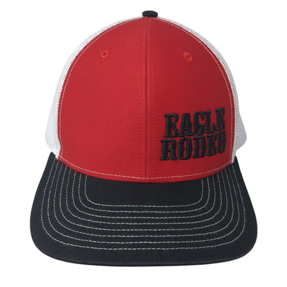 Eagle Rodeo Snapback Trucker Hat Multicolor OS Adjustable Mesh Back Richardson