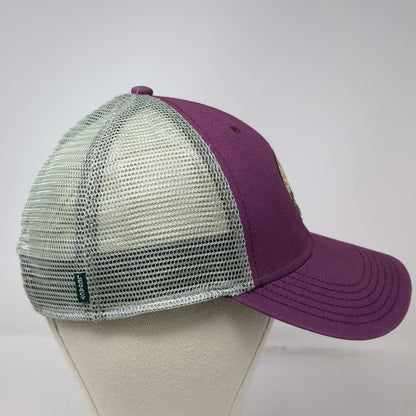 Legacy Trucker Hat Purple One Size be hippy Mountain Sunburst Mesh Snapback Hat