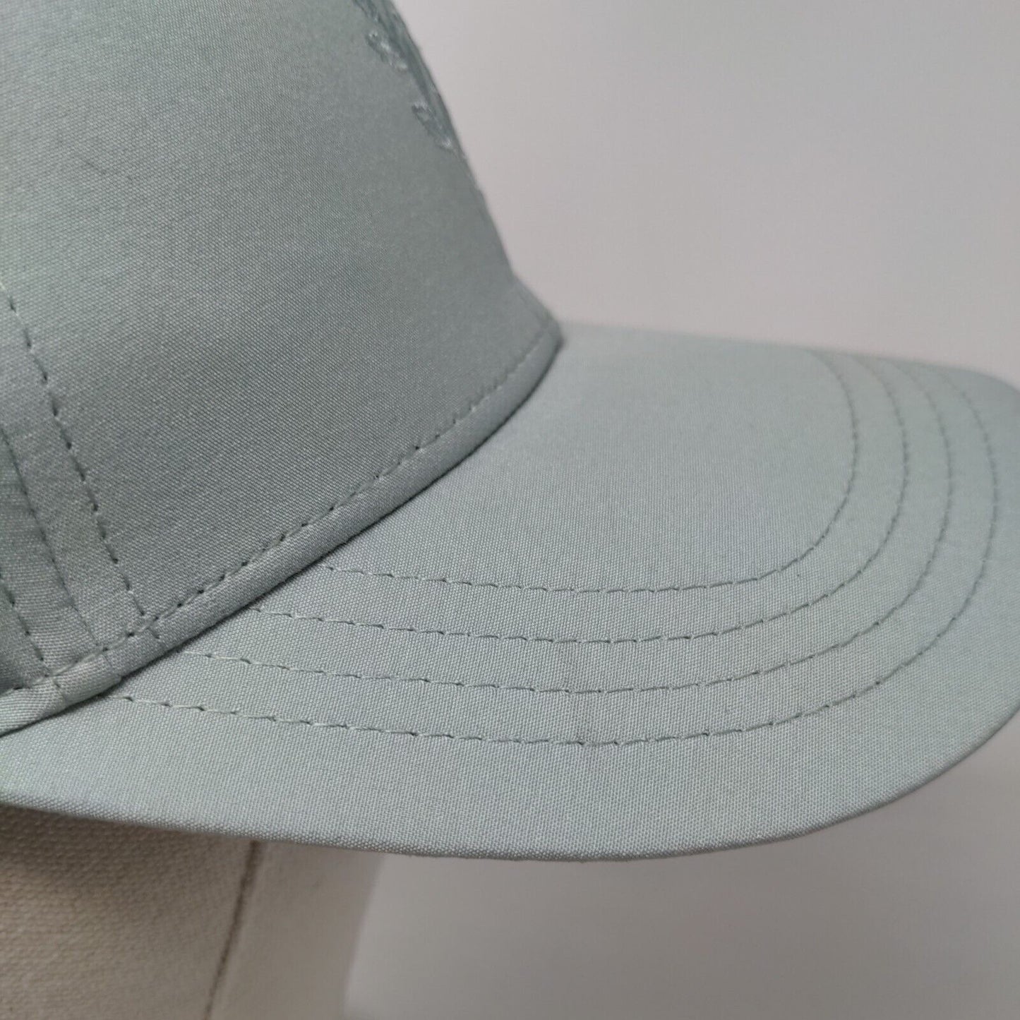 Blogilates Strapback Hat Ponytail Grayish-Green One Size Embroidered Moon