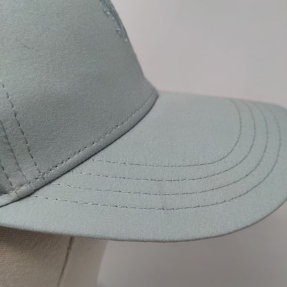 Blogilates Strapback Hat Ponytail Grayish-Green One Size Embroidered Moon