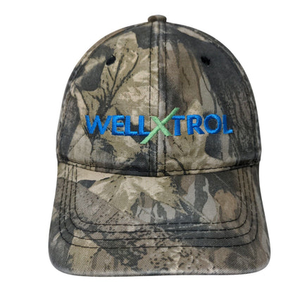 WellXTrol Strapback Hat Camo OSFA Adjustable Outdoor Cap Hunting