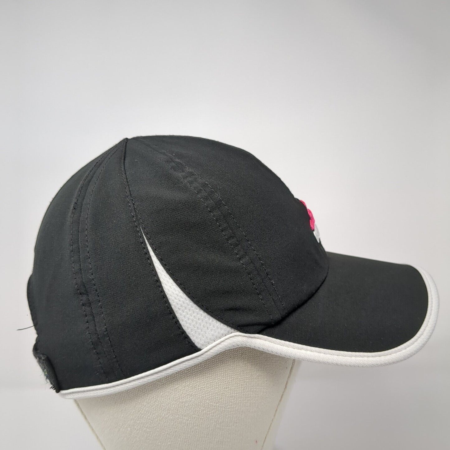 Adidas Adizero Strapback Hat Black One Size Adjustable Embroidered Breathable