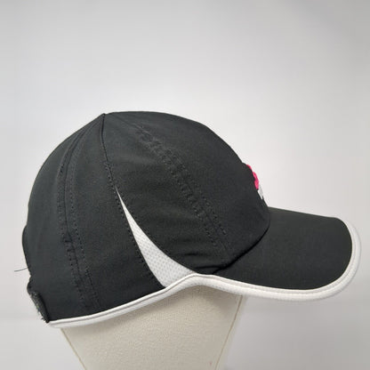 Adidas Adizero Strapback Hat Black One Size Adjustable Embroidered Breathable