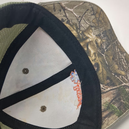 Port Authority Baseball Cap Green One Size Portneuf Air Rescue Mesh Camo Hat
