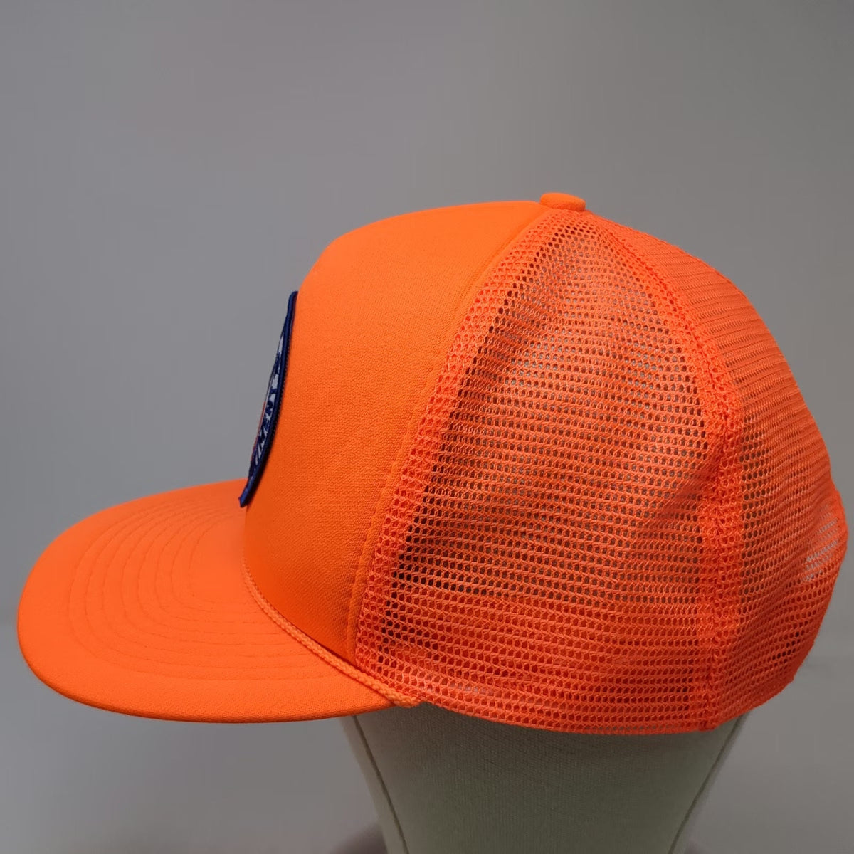 Mohr's Trucker Hat Orange One Size Idaho Transportation Department Mesh Snapback